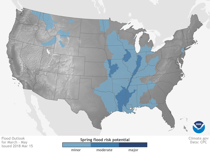 Illustration for article titled What Weather Is in Store for the United States This Coming Spring